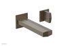DIAMA Single Handle Wall Lavatory Set - Blade Handles 184-15