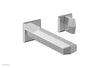 DIAMA Single Handle Wall Lavatory Set - Blade Handles 184-15
