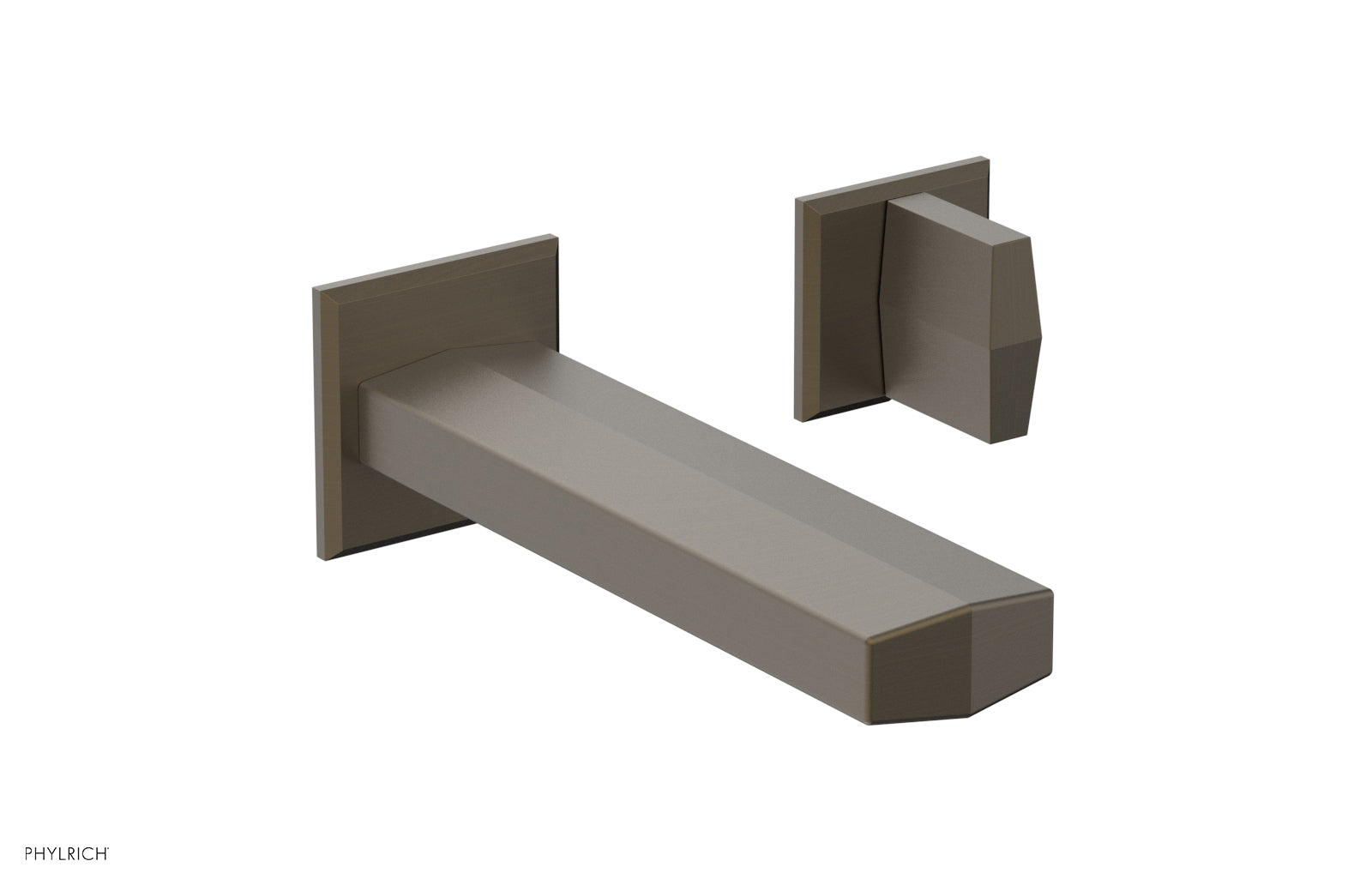 DIAMA Single Handle Wall Lavatory Set - Blade Handles 184-15