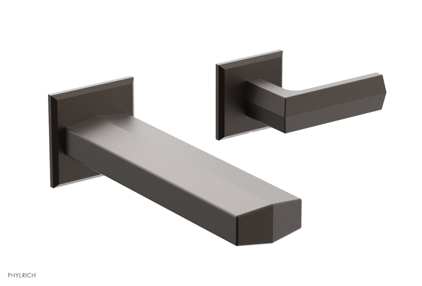 DIAMA Single Handle Wall Lavatory Set - Lever Handles 184-16