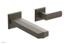 DIAMA Single Handle Wall Lavatory Set - Lever Handles 184-16