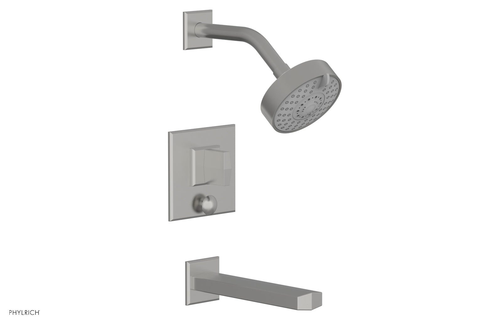 DIAMA Pressure Balance Tub and Shower Set - Blade Handle 184-26