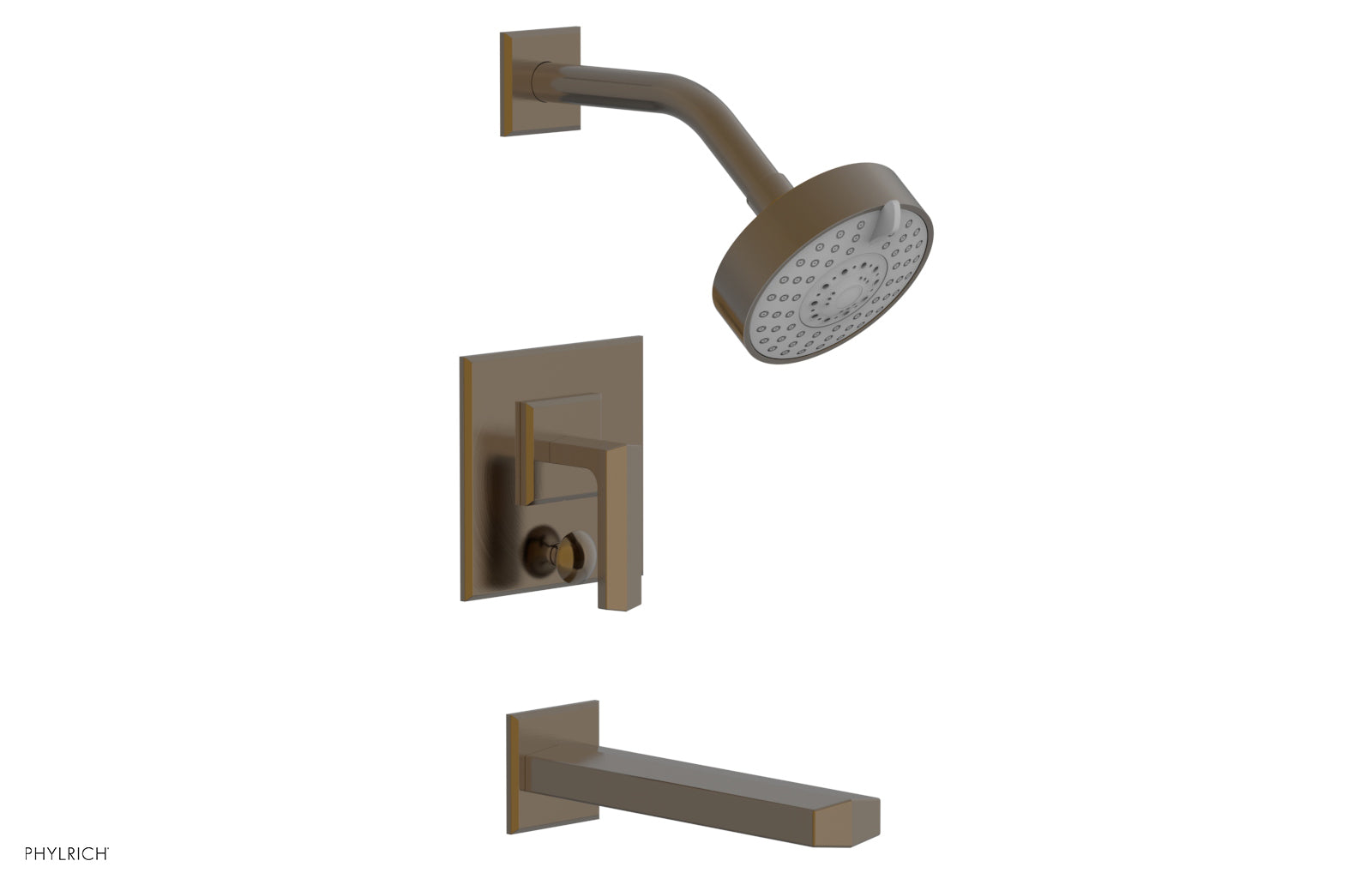 DIAMA Pressure Balance Tub and Shower Set - Lever Handle 184-27