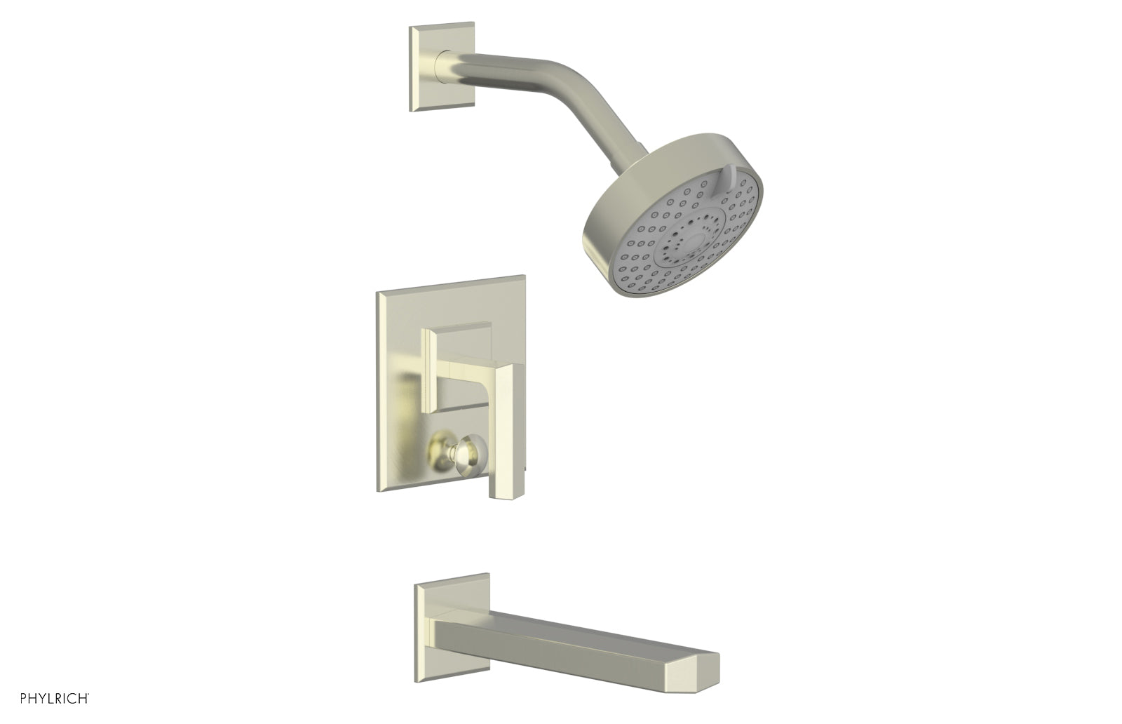 DIAMA Pressure Balance Tub and Shower Set - Lever Handle 184-27