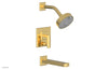 DIAMA Pressure Balance Tub and Shower Set - Lever Handle 184-27