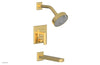 DIAMA Pressure Balance Tub and Shower Set - Lever Handle 184-27