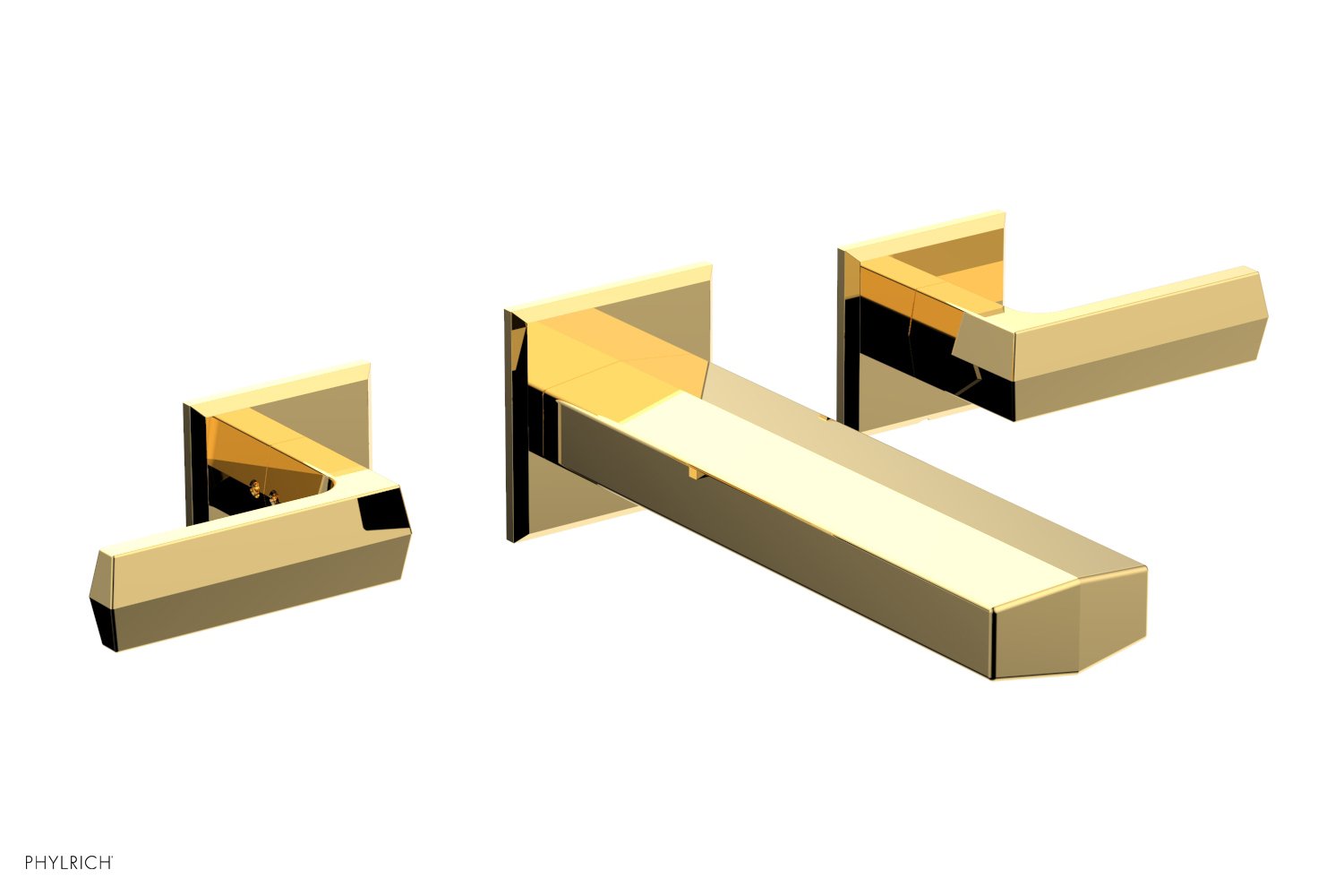 DIAMA Wall Tub Set - Lever Handles 184-57