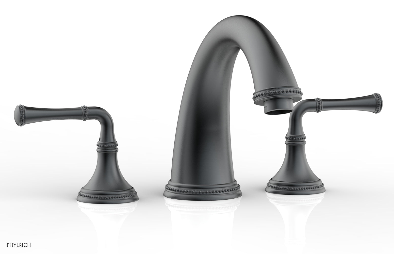 BEADED Deck Tub Set - Lever Handles 207-40