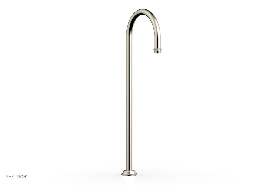 BEADED Floor Mount Spout 207-44