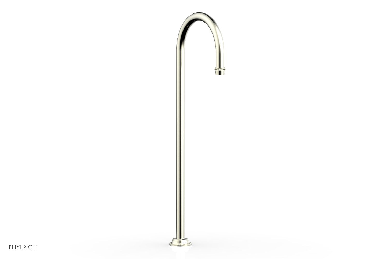 BEADED Floor Mount Spout 207-44