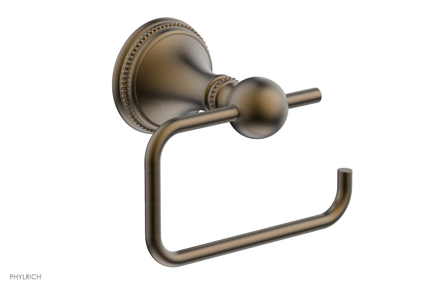 BEADED Single Post Paper Holder 207-74