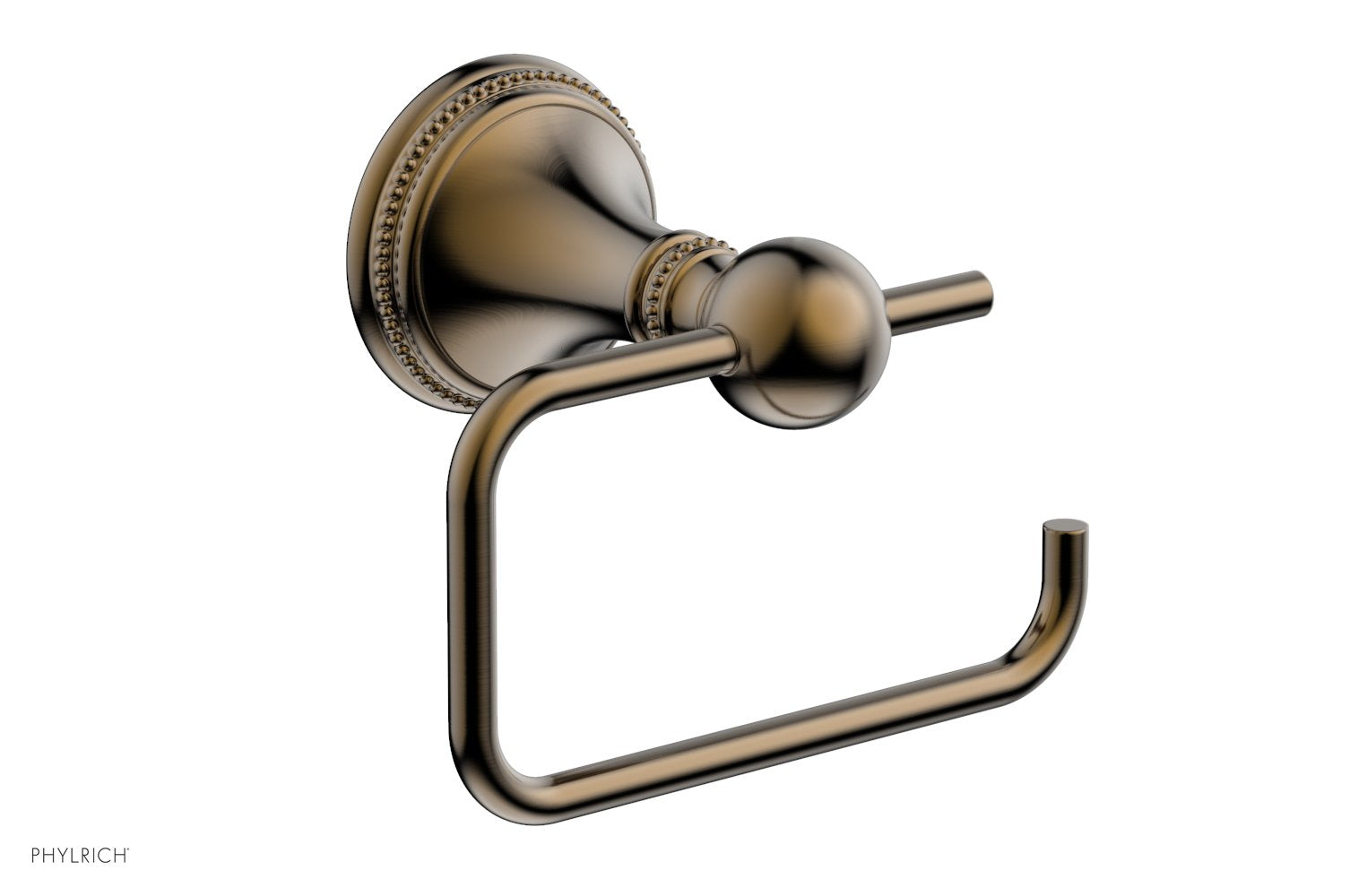 BEADED Single Post Paper Holder 207-74