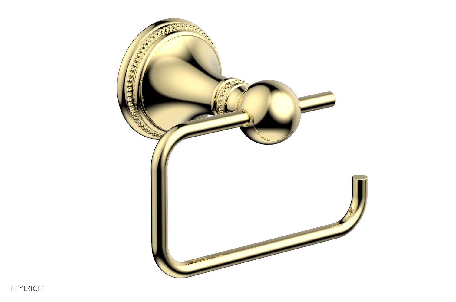 BEADED Single Post Paper Holder 207-74