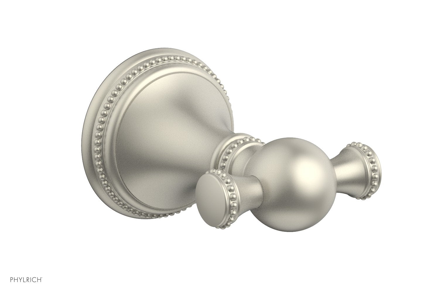BEADED Double Robe Hook 207-77
