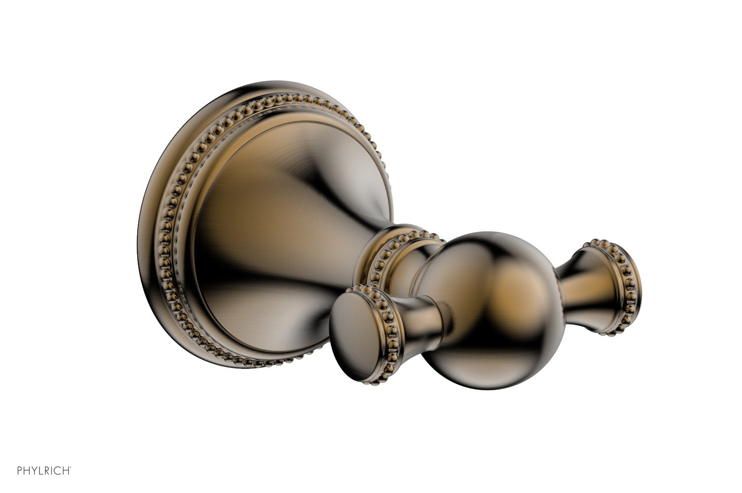 BEADED Double Robe Hook 207-77