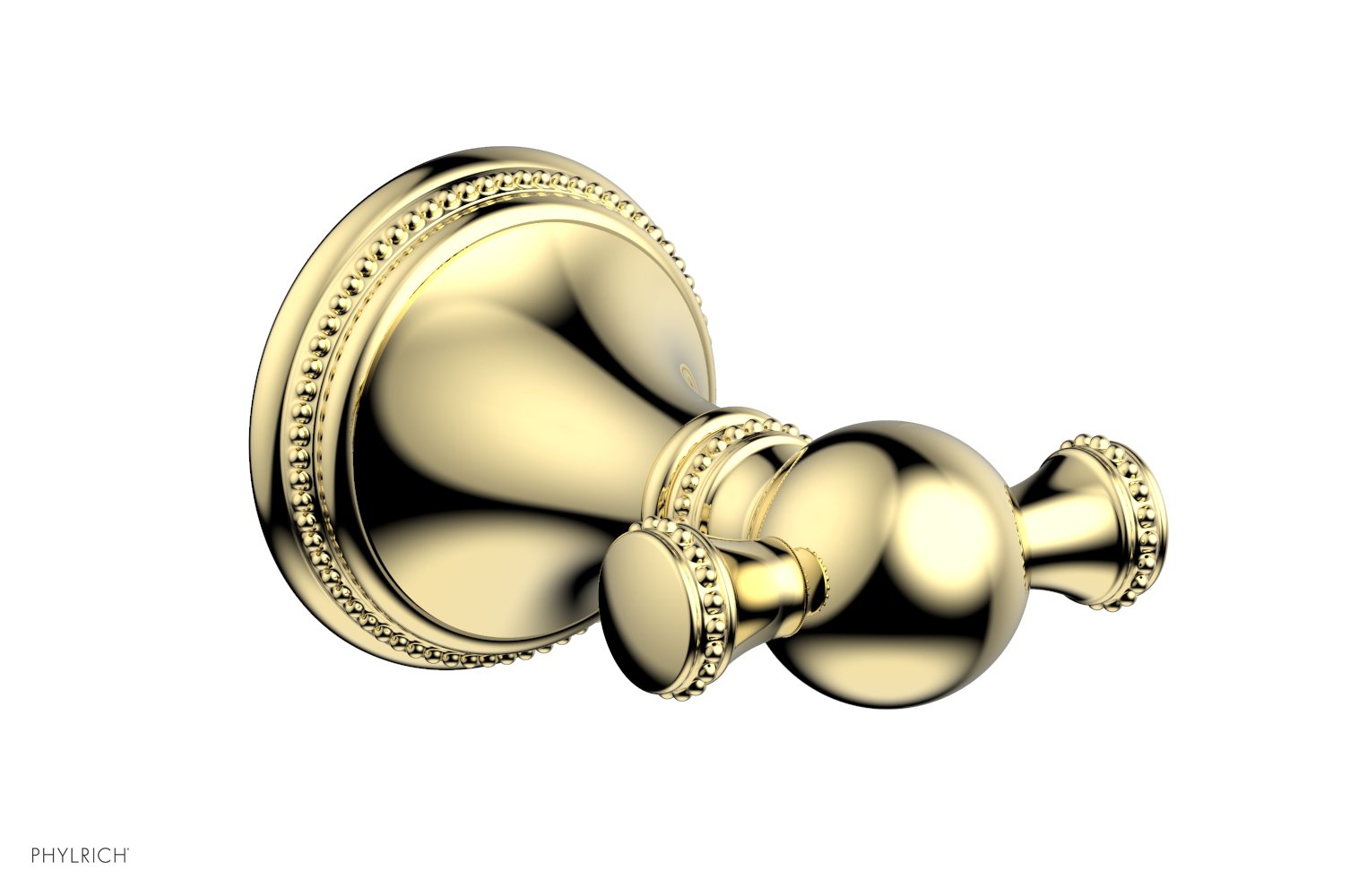 BEADED Double Robe Hook 207-77