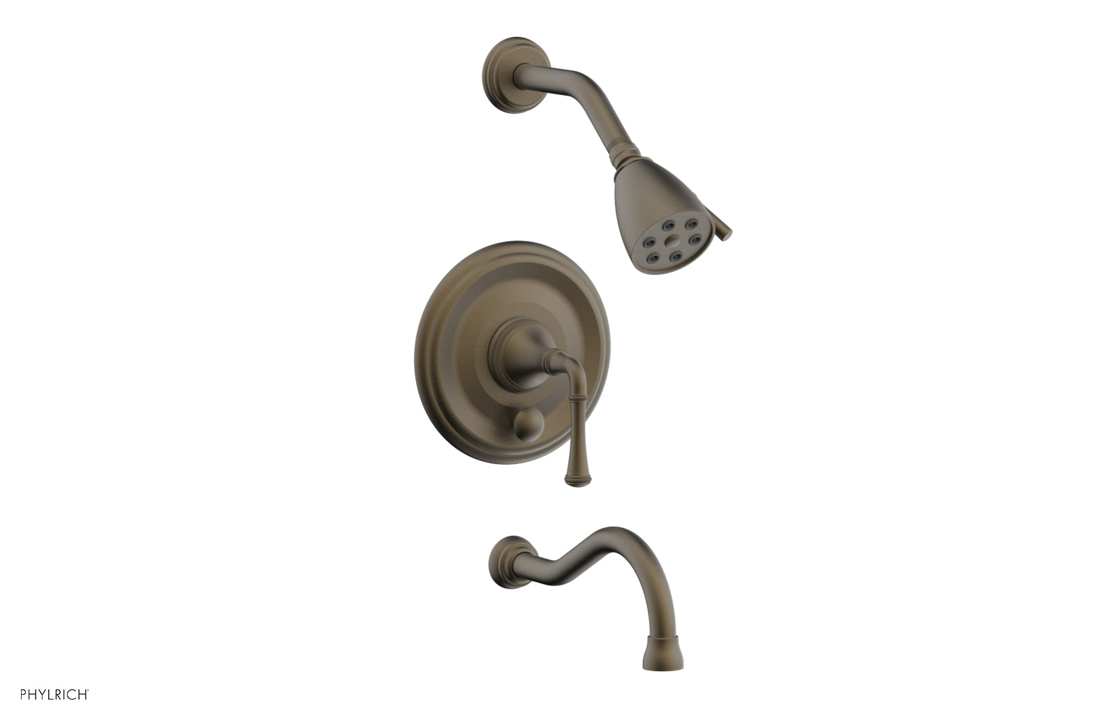 COINED Pressure Balance Tub and Shower Set - Lever Handle 208-26