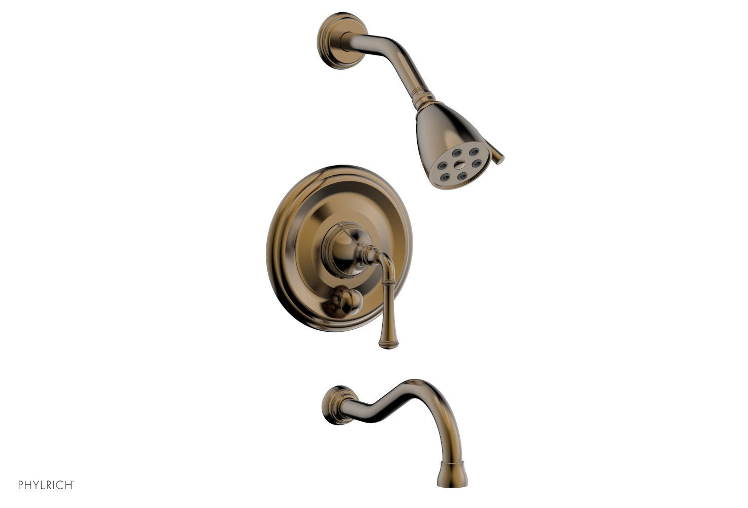 COINED Pressure Balance Tub and Shower Set - Lever Handle 208-26