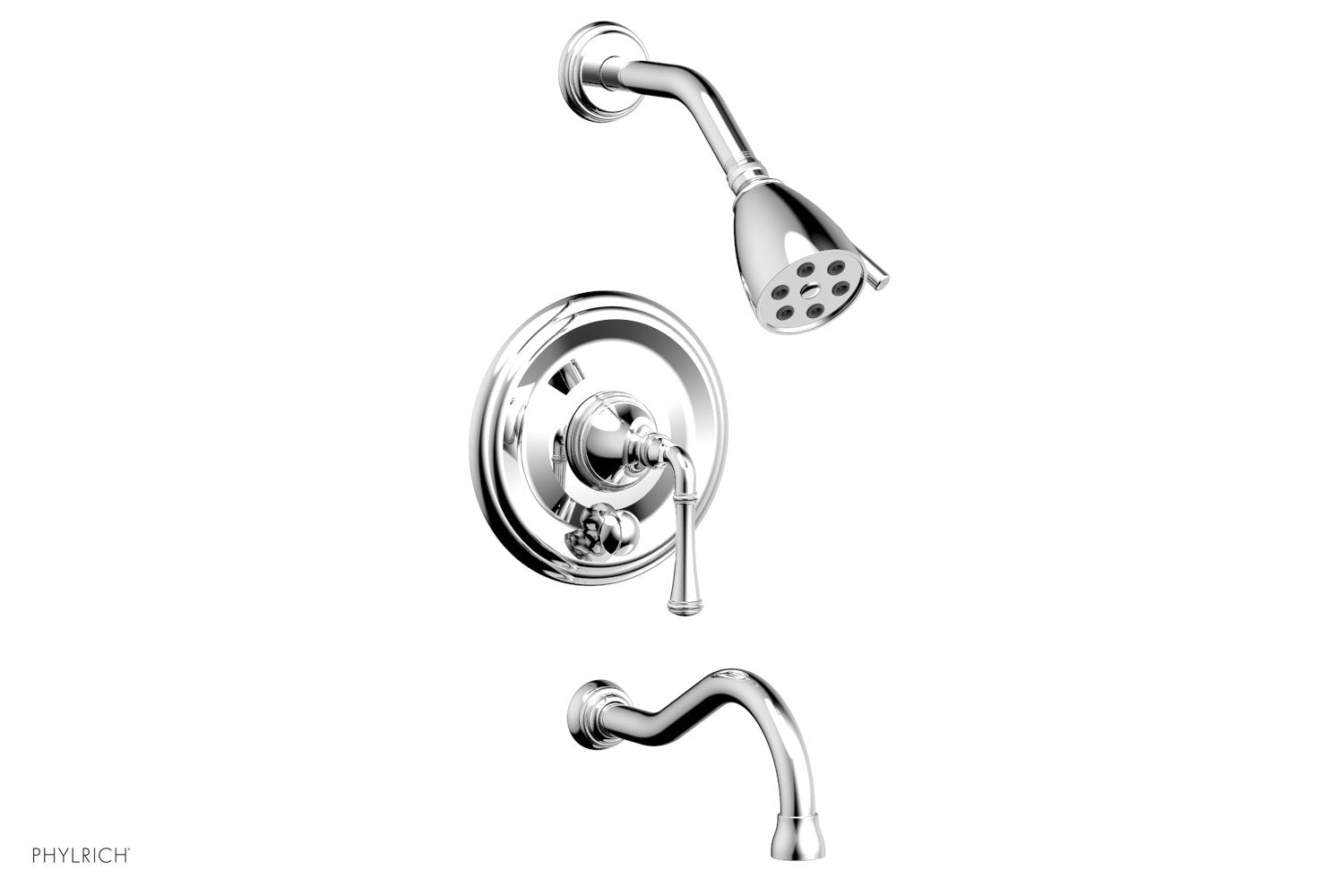 COINED Pressure Balance Tub and Shower Set - Lever Handle 208-26