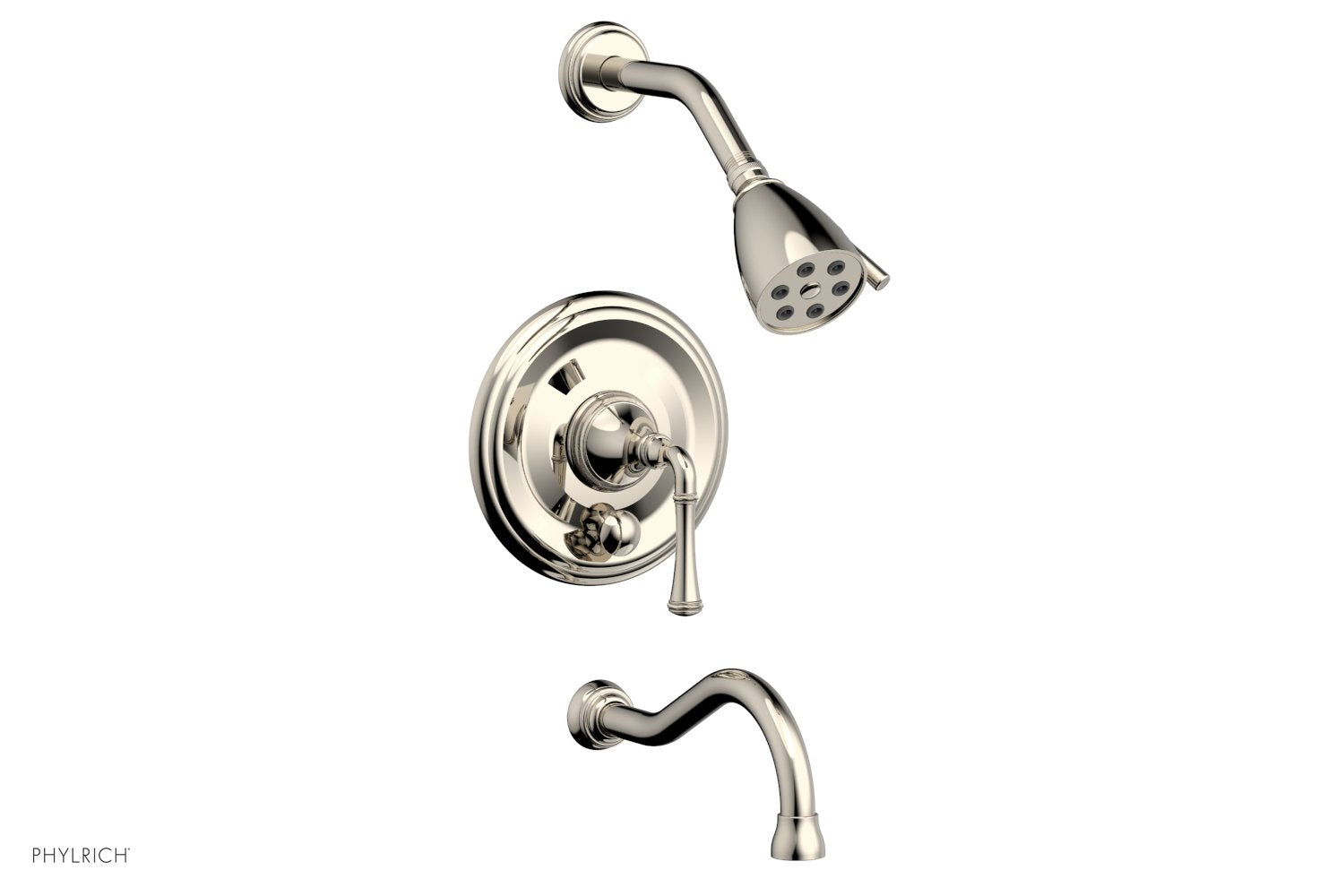 COINED Pressure Balance Tub and Shower Set - Lever Handle 208-26