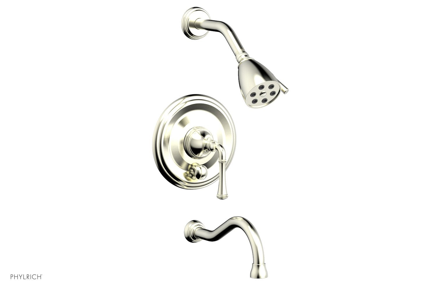 COINED Pressure Balance Tub and Shower Set - Lever Handle 208-26