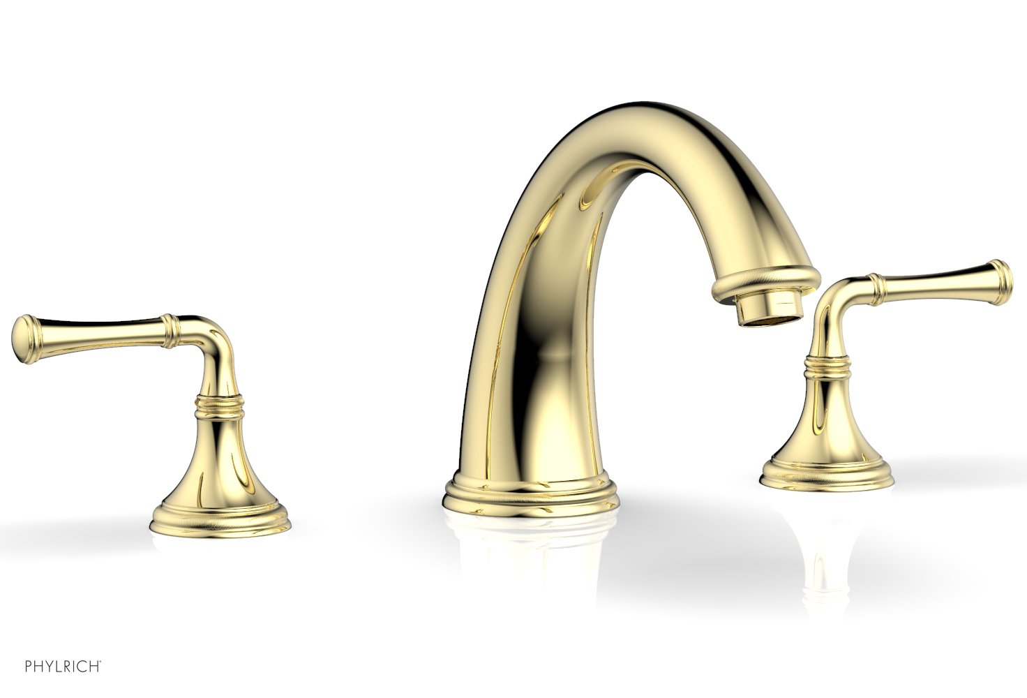 COINED Deck Tub Set - Lever Handles 208-40