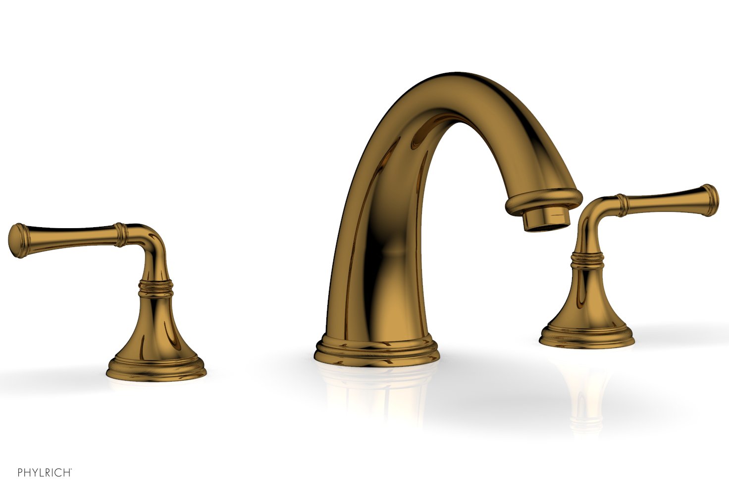 COINED Deck Tub Set - Lever Handles 208-40