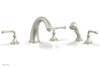 COINED Deck Tub Set with Hand Shower - Lever Handles 208-48