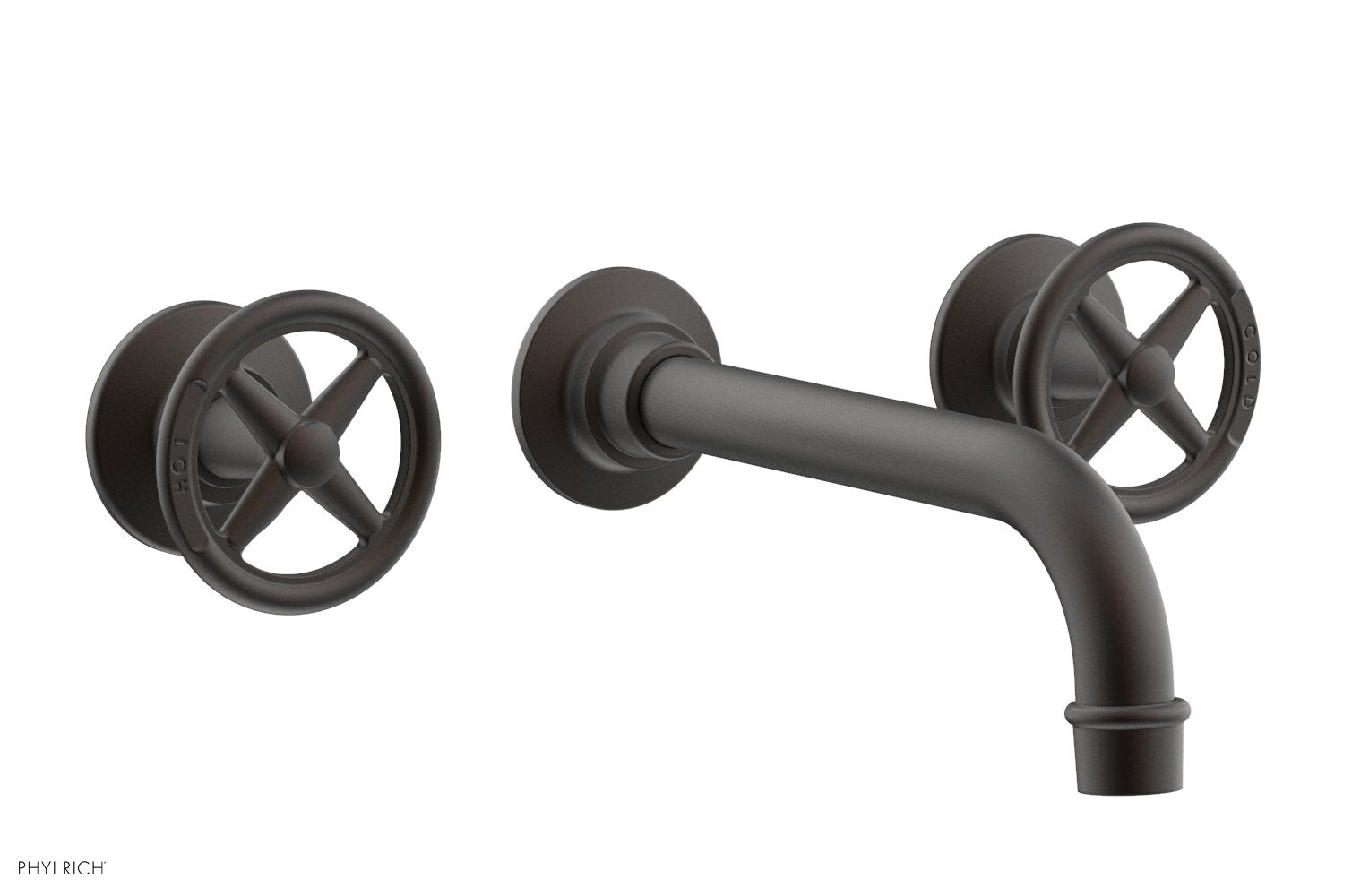WORKS Wall Tub Set - Cross Handles 220-56