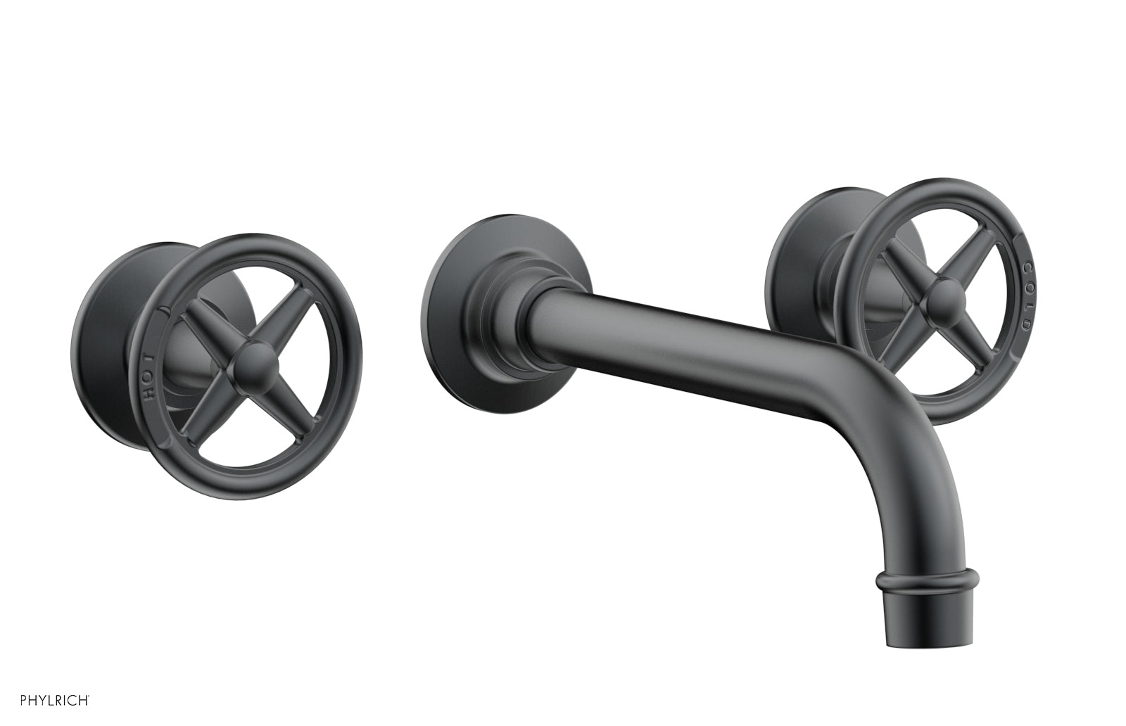WORKS Wall Tub Set - Cross Handles 220-56