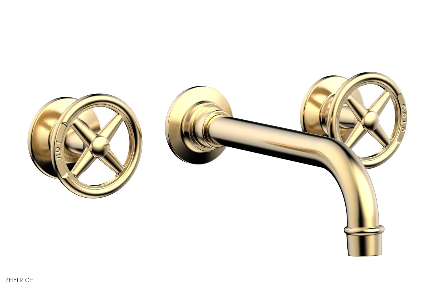 COSMIC Project Double Swivel Towel Holder, Wall Mount, Brass Body, Chr