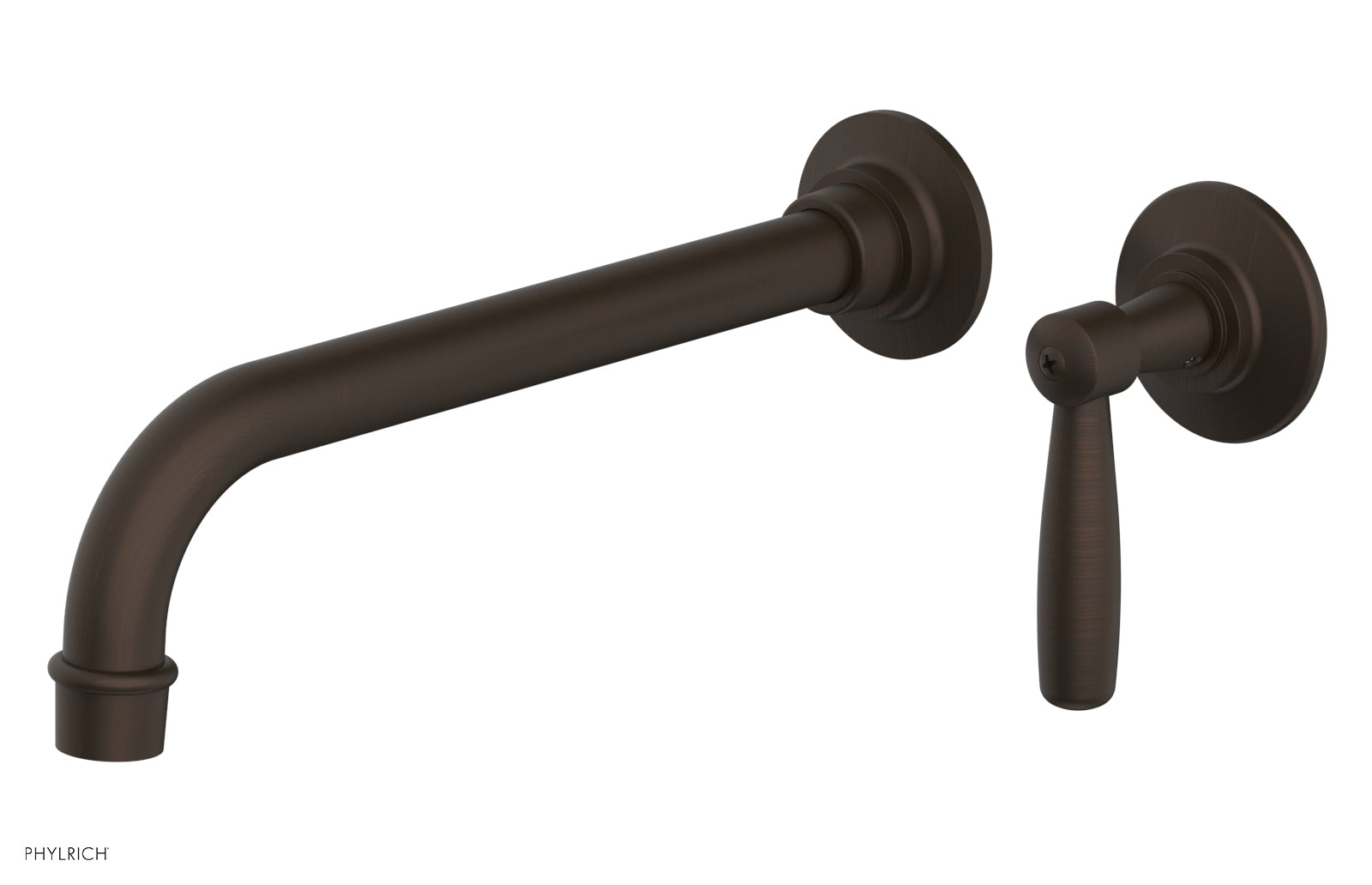 WORKS 10" Single Handle Wall Lavatory Set - Lever Handle 220-16-10