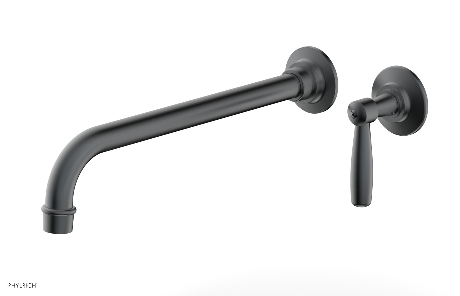 WORKS 12" Single Handle Wall Lavatory Set - Lever Handle 220-16-12