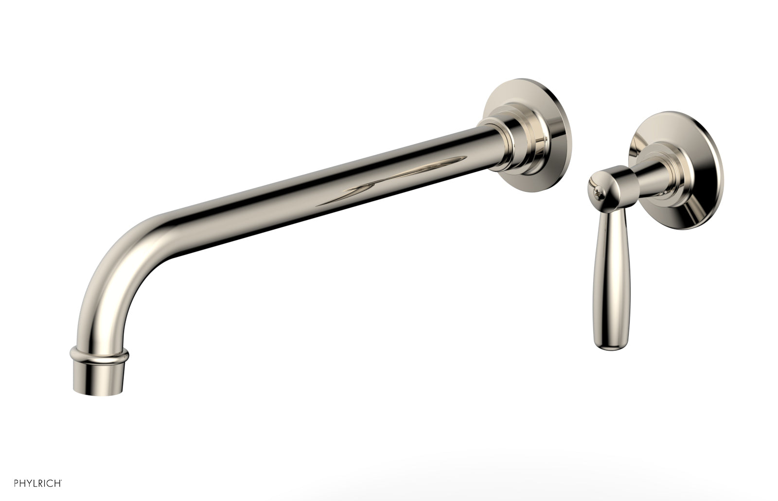 WORKS 12" Single Handle Wall Lavatory Set - Lever Handle 220-16-12