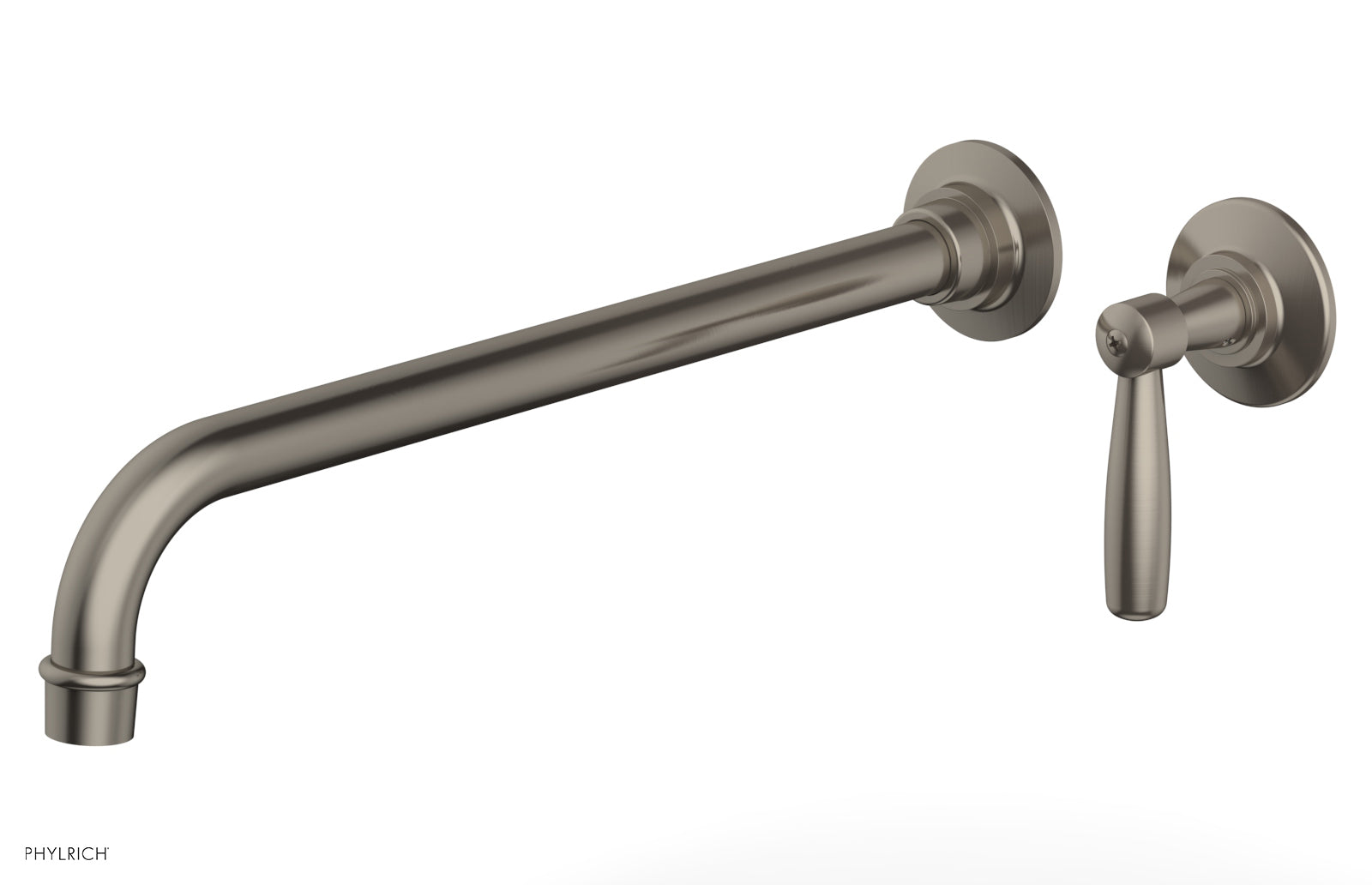 WORKS 14" Single Handle Wall Lavatory Set - Lever Handle 220-16-14