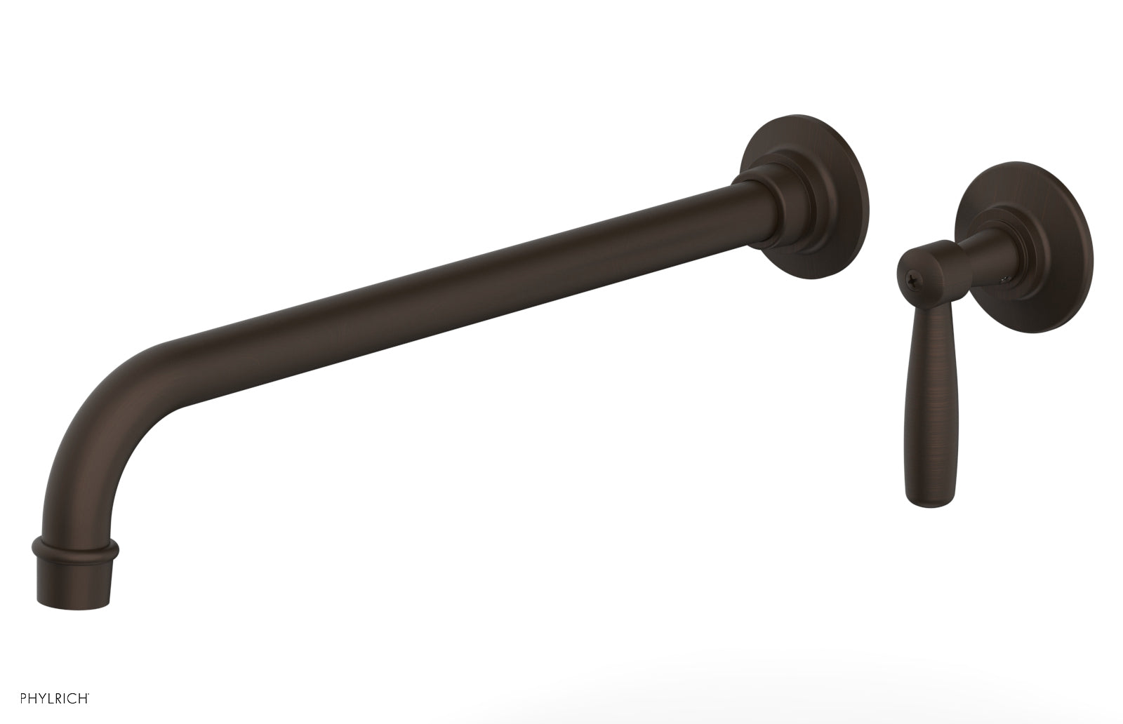 WORKS 14" Single Handle Wall Lavatory Set - Lever Handle 220-16-14