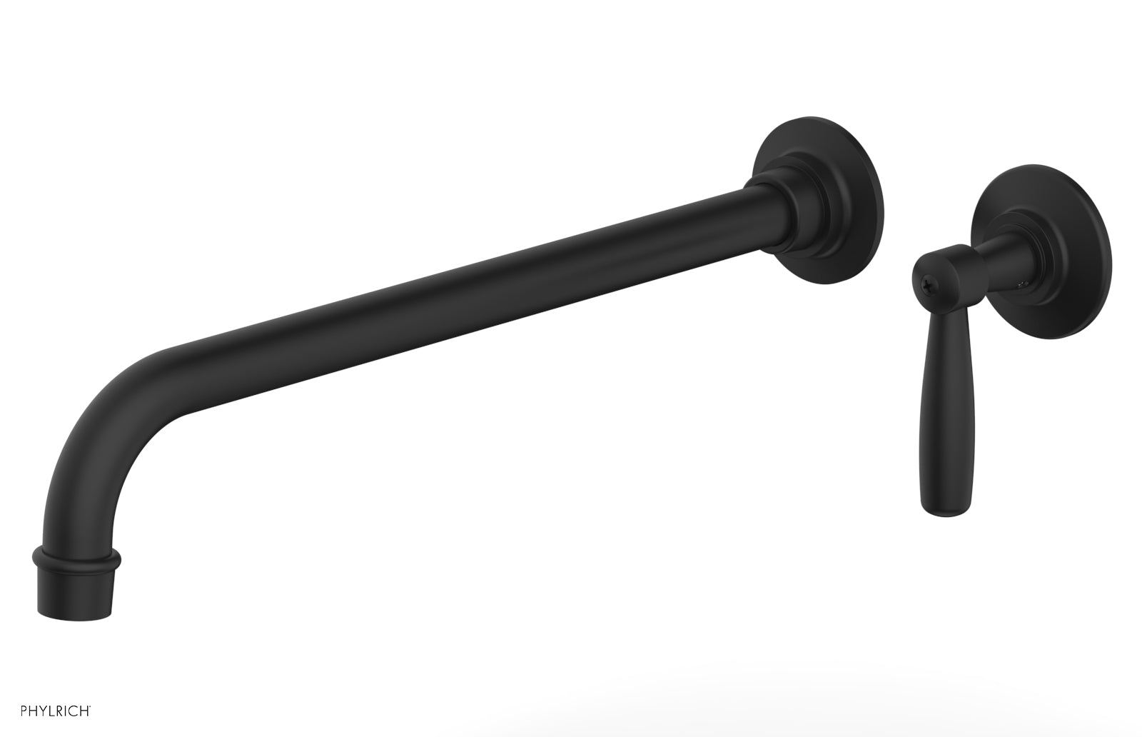 WORKS 14" Single Handle Wall Lavatory Set - Lever Handle 220-16-14