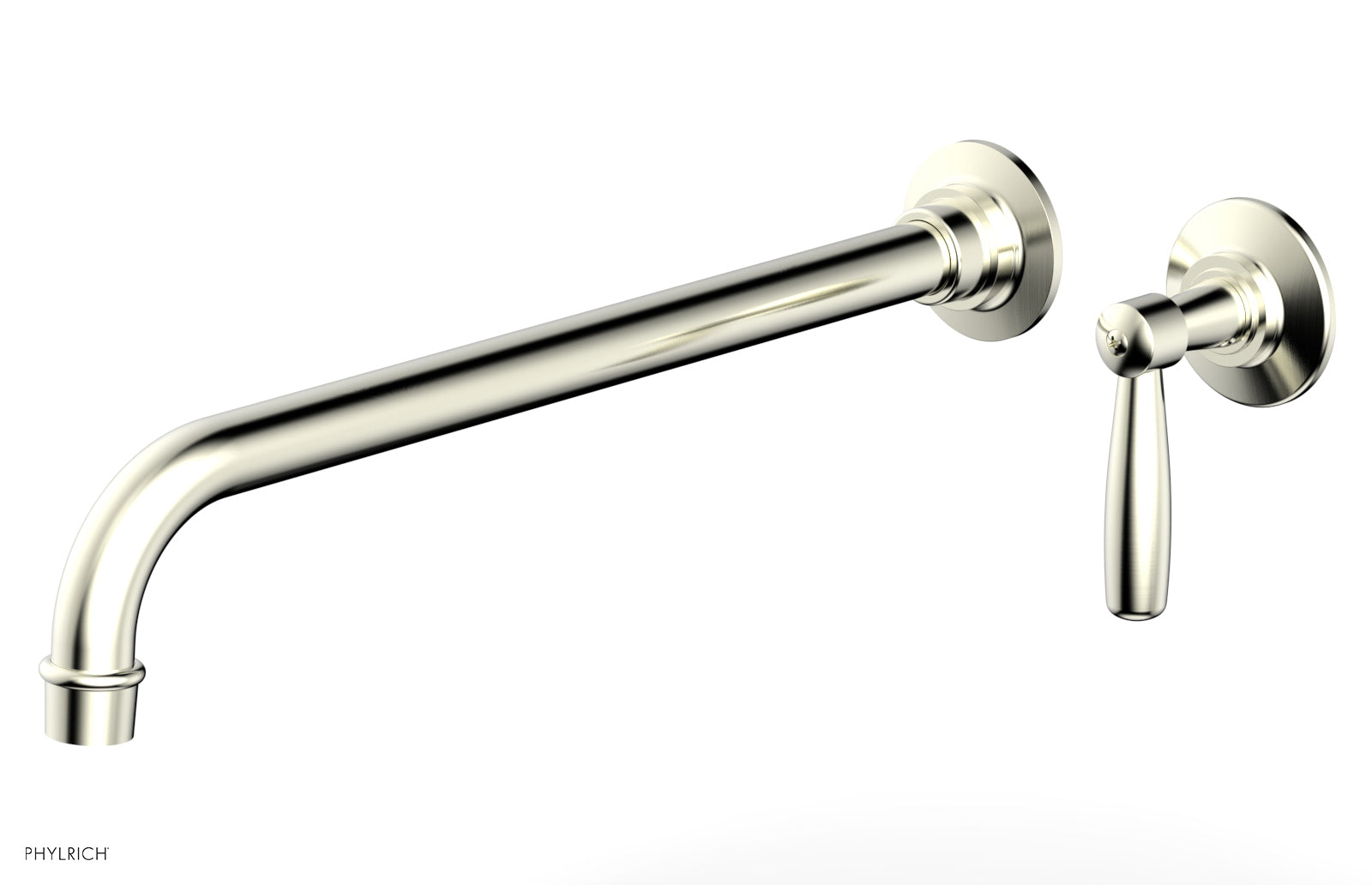 WORKS 14" Single Handle Wall Lavatory Set - Lever Handle 220-16-14