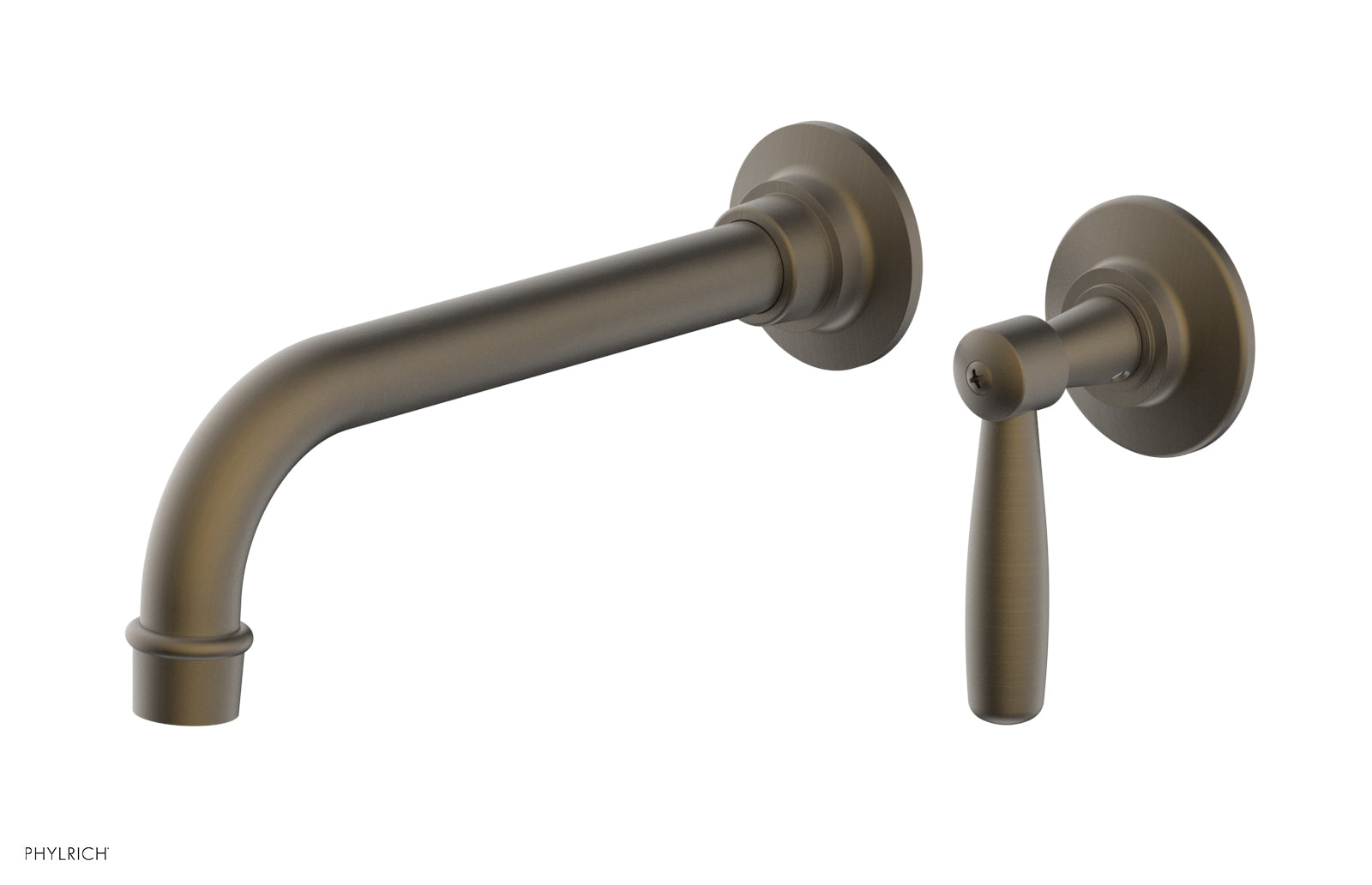 WORKS Single Handle Wall Lavatory Set - Lever Handles 220-16