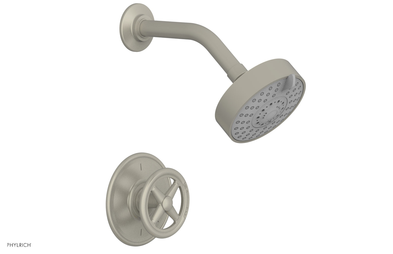 WORKS Pressure Balance Shower Set - Cross Handle 220-21