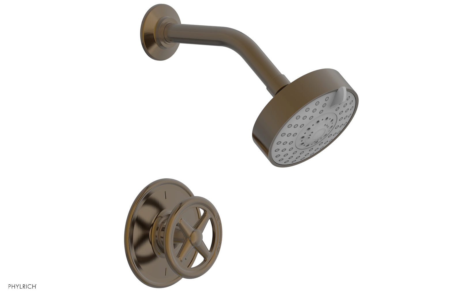 WORKS Pressure Balance Shower Set - Cross Handle 220-21