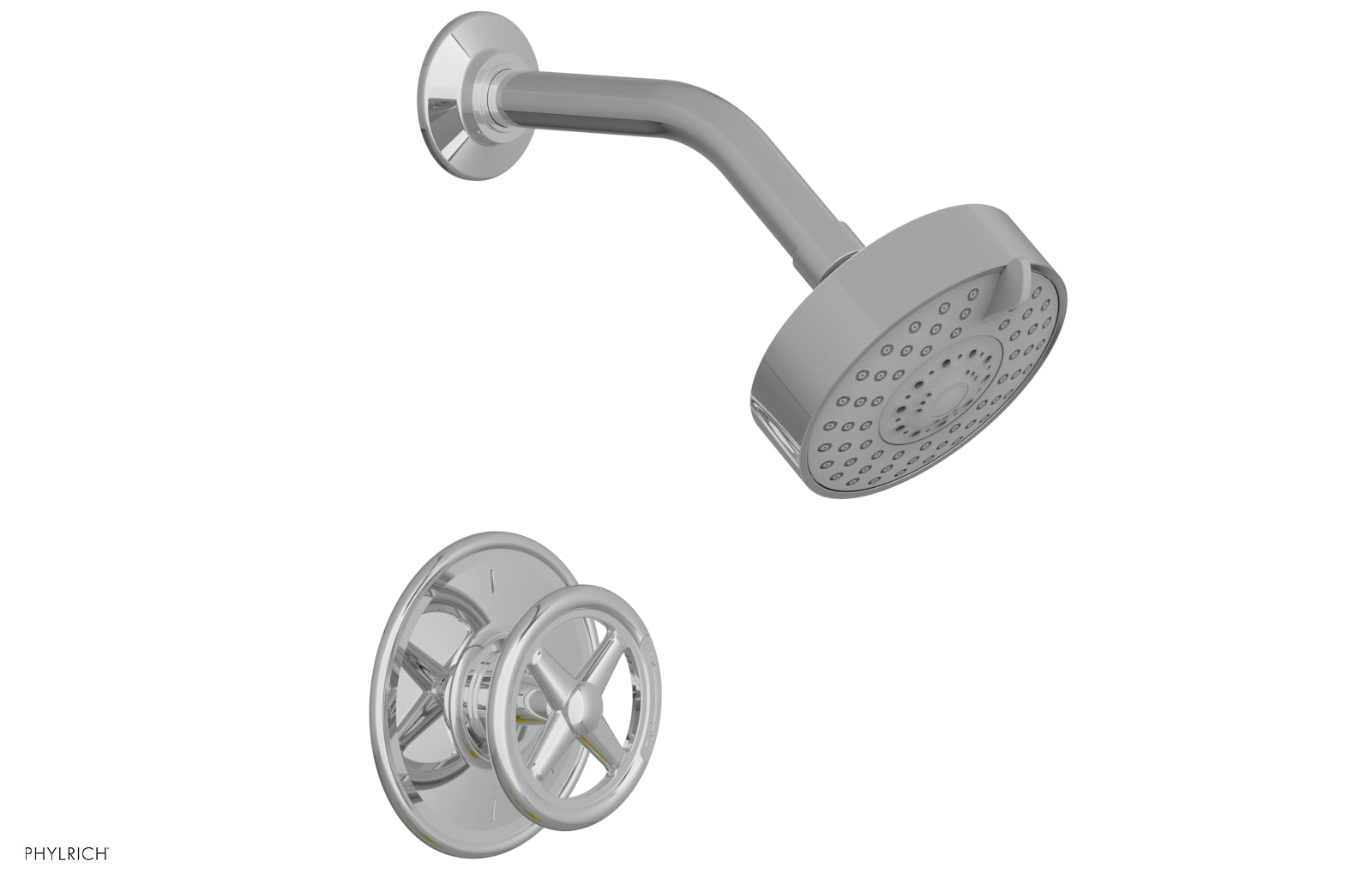 WORKS Pressure Balance Shower Set - Cross Handle 220-21