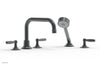 WORKS Deck Tub Set with Hand Shower - Lever Handles 220-51