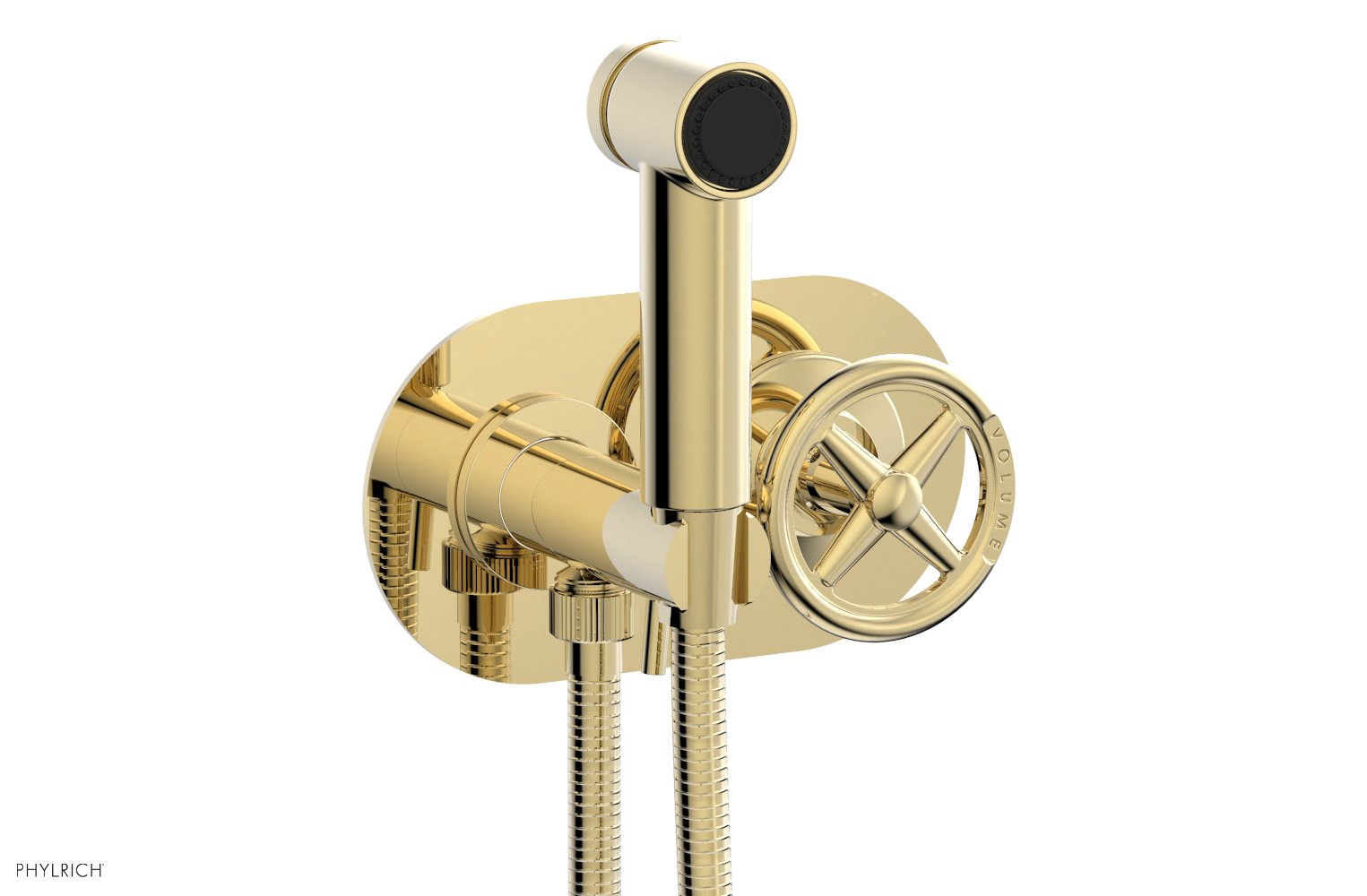 WORKS Wall Mounted Bidet, Cross Handle 220-64