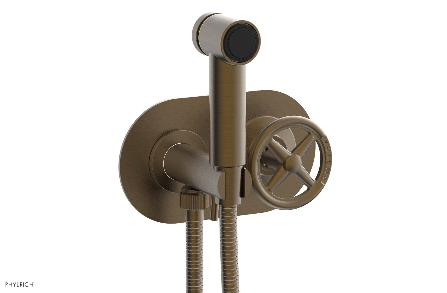 WORKS Wall Mounted Bidet, Cross Handle 220-64