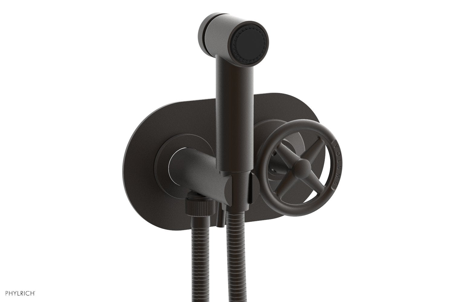 WORKS Wall Mounted Bidet, Cross Handle 220-64