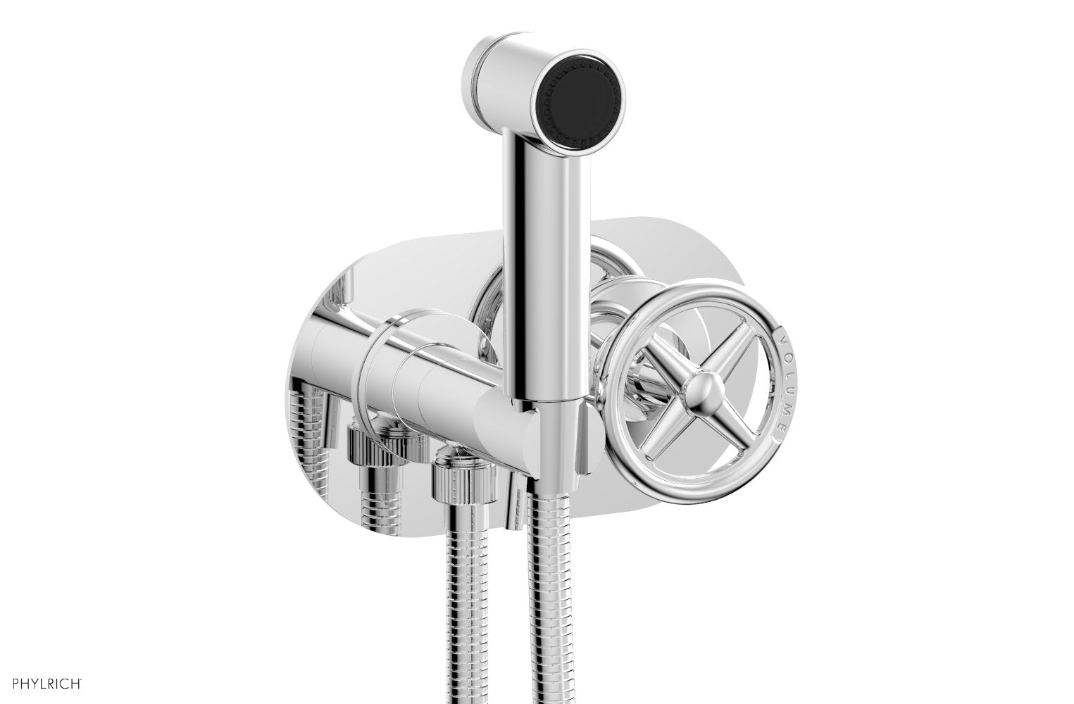 WORKS Wall Mounted Bidet, Cross Handle 220-64