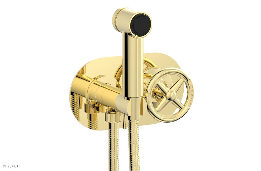 WORKS Wall Mounted Bidet, Cross Handle 220-64