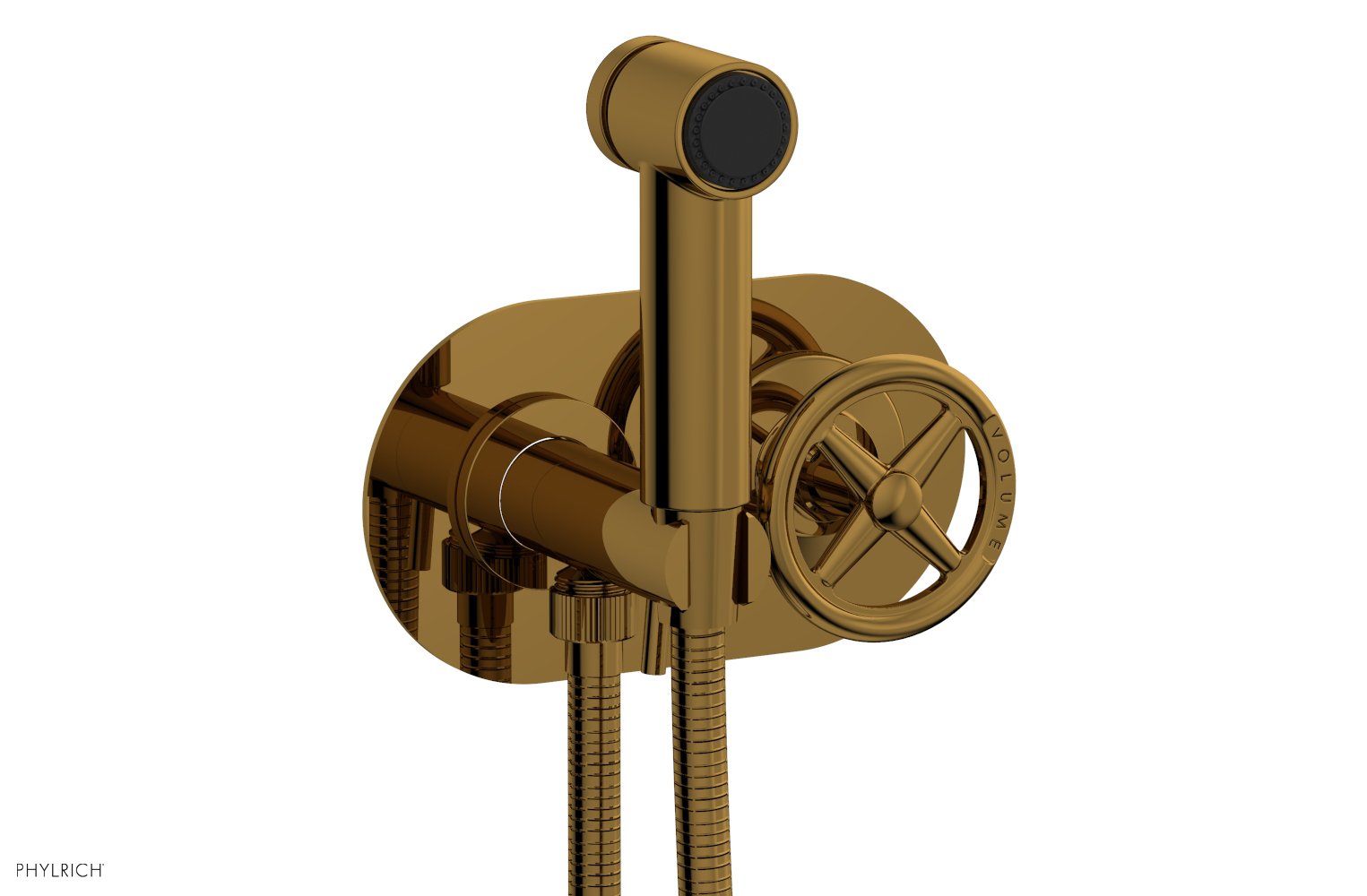 WORKS Wall Mounted Bidet, Cross Handle 220-64