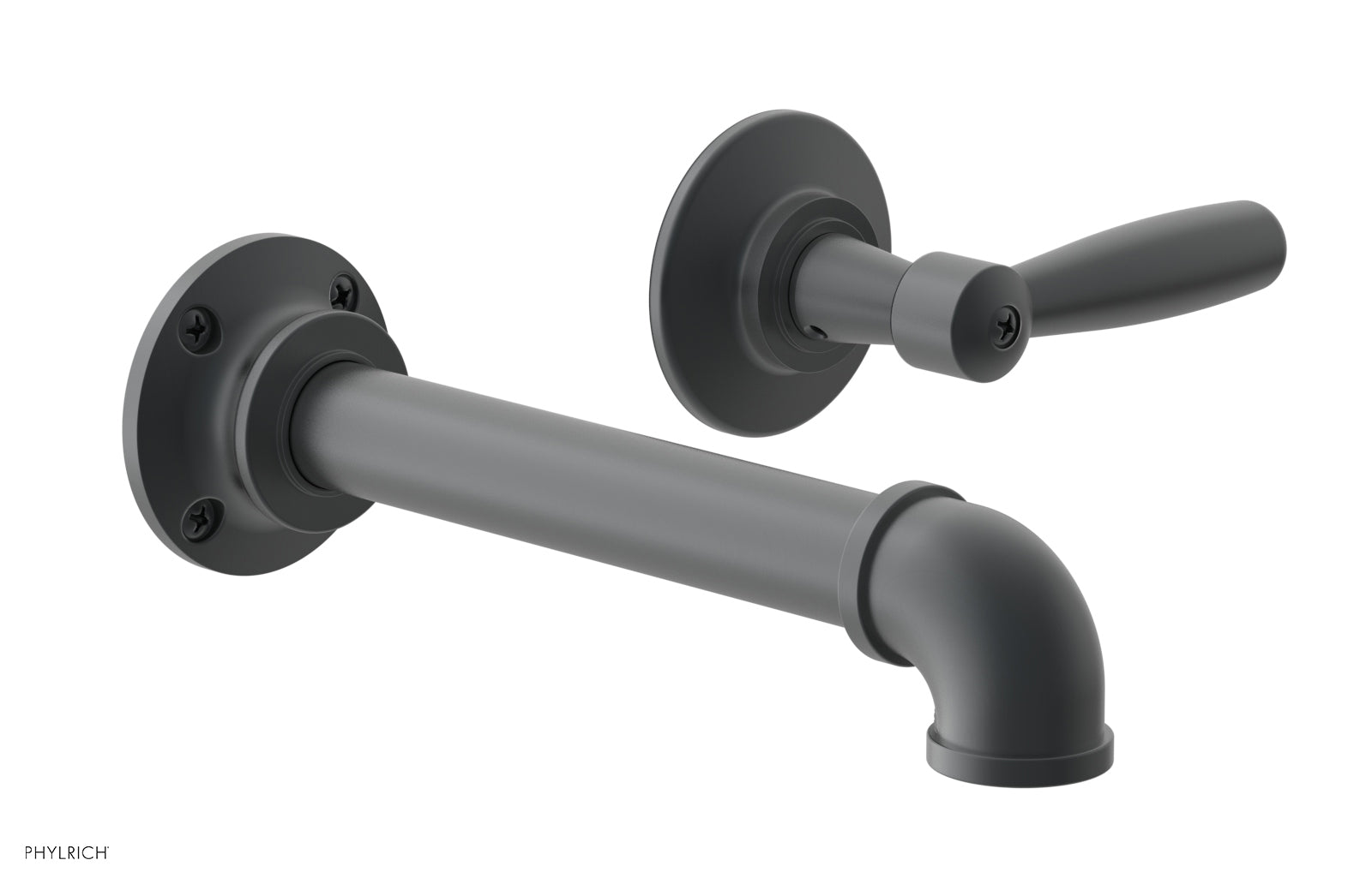 WORKS 2 Single Handle Wall Lavatory Set - Lever Handles 221-16